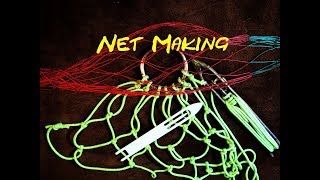 Net Making  How to Make a Purse Net Using Paracord  Easy to Follow Instructions on Net Making [upl. by Caroline]