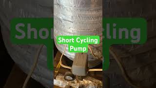 Short Cycling Well Pump  New Pressure Tank Needed pressuretank shortcycling privatewell [upl. by Annid]