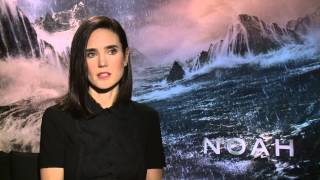 Interview Jennifer Connelly on quotNoahquot [upl. by Amelus]