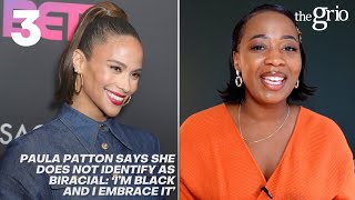 Paula Patton Says She Does Not Identify as Biracial ‘I’m Black and I Embrace It’  Grio Top 3 [upl. by Ydarg]