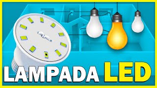 COMO CONSERTAR LAMPADA DE LED shorts [upl. by Nipsirc]