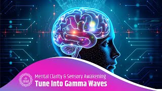 Mental Clarity amp Sensory Awakening  Tune Into Gamma Waves for Clear Focus [upl. by Repsihw686]