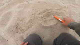 Metal Detecting Lewes Beach Delaware 31 May 2023 [upl. by Adnirol493]