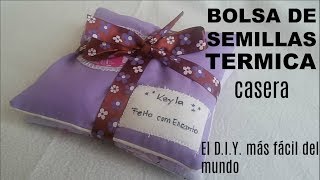 DIY BOLSA TERMICA DE SEMILLAS [upl. by Idalia]