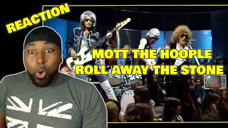 Mott The Hoople  Roll Away The Stone 1974 HD 0815007  FIRST TIME REACTION [upl. by Judsen501]