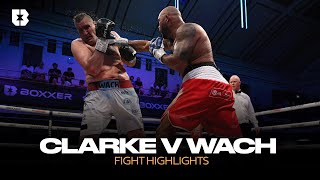 Frazer Clarke vs Mariusz Wach  Fight Highlights [upl. by Nepil183]