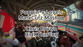 Poppin x Levels  MarkCutz Blend Edit [upl. by Liakim]