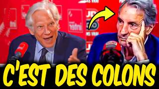 Dominique de Villepin démolit et ridiculise jean jacques bourdin [upl. by Ecinad]