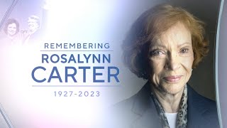 Memorial services for former first lady Rosalynn Carter begin in Georgia  full video [upl. by Edmund]