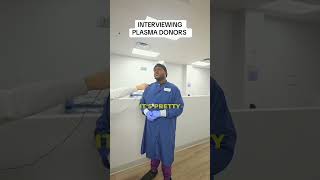 Donating plasma means you are saving a life AND making money plasmadonation donateplasma shorts [upl. by Aziaf]