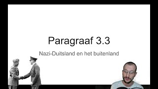 Mavo 4 Paragraaf 33 NaziDuitsland en het buitenland [upl. by Lladnarc]