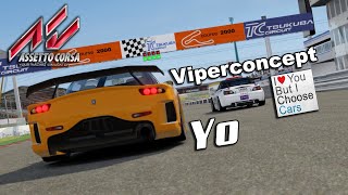 EL DÍA QUE COMPETÍ CONTRA VIPERCONCEPT  Assetto Corsa PC [upl. by Katti124]