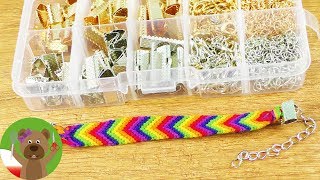 DIY bransoletki 💗 zapięcia i zamknięcia do bransoletek  DIY biżuteria [upl. by Aseret]