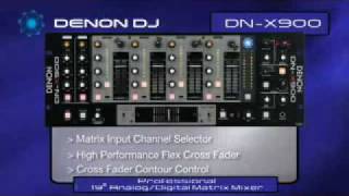 Denon DN X900 DJ Mixer [upl. by Onida]