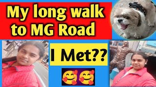 Today Evening Walk to M G Road❤️❤️Pls Subscribe and support [upl. by Orme]