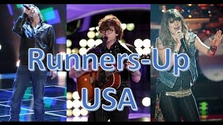 All RUNNERSUP Blind Auditions  Season 110  The Voice USA [upl. by Siroled]