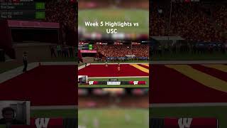 Week 5 Offense highlights ncaafootballhighlights collegefootball ncaafootball25 shorts short [upl. by Euqininod80]