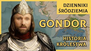 Historia Królestwa Gondor Całość Dzienniki Śródziemia [upl. by Ecinom586]