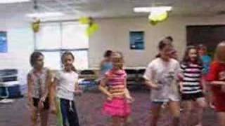 Cha Cha Slide at Birthday Party [upl. by Tolley]