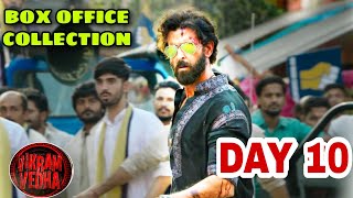 Vikram Vedha Movie Box office collection Day 10 Hrithik Roshan saif ali khan [upl. by Enohpets]