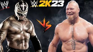 Rey Mysterio vs Brock Lesnargames [upl. by Cassius]