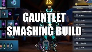 Dauntless  Solo Gauntlet Shield Build [upl. by Mages602]