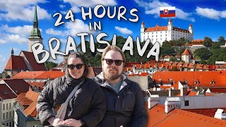 Everything You MUST SEE In BRATISLAVA  Bratislava Slovakia Travel Vlog đź‡¸đź‡° [upl. by Mossberg]