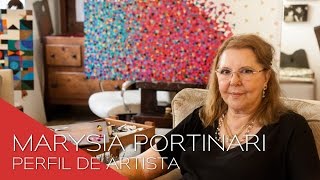 Perfil de Artista  Marysia Portinari  FMA  Fundação Marcos Amaro [upl. by Jermayne]