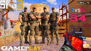 Special forces group 3  1 vs 6  Gameplay [upl. by Basile]