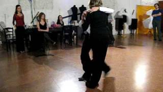 Ana Maria Schapira e Claudio Ruberti stage Tango Milonguero [upl. by Annaek]