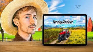 I Played Farming Simulator 23 Mobile [upl. by Ariek761]