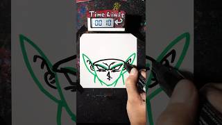 【ASMR】Drawing Piccolo in 40 Sec [upl. by Preston]