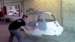 BMW ISETTA 300 EN PROCESO DE RESTAURACION [upl. by Arimay]