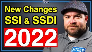 Changes to SSI amp SSDI in 2022  Social Security Benefits  Income amp Disability Insurance  theSITREP [upl. by Readus7]