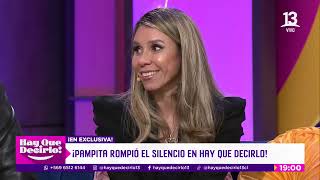 Pampita habla en exclusiva con quotHay que Decirloquot  Canal 13 [upl. by Guarino]