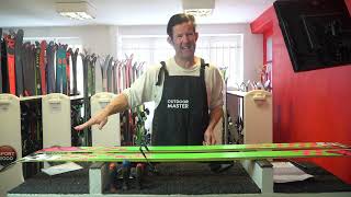 HOW TO SERVICE YOUR SKIS  OUTDOOR MASTER SKI TUNING KIT REVIEW PART 2 [upl. by Crutcher]