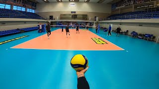 Волейбол от первого лица  VOLLEYBALL FIRST PERSON  ZENIT ST PETERSBURG  OPPOSITE  54 episode [upl. by Miller]