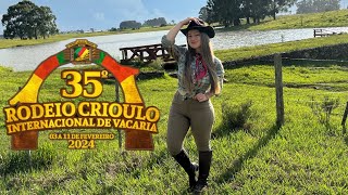 35º Rodeio Internacional de Vacaria  CTG Porteira do Rio Grande  VacariaRS Vlog Cultura Gaúcha [upl. by Vitalis]