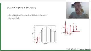 Sinais e Sistemas 11  Qual a diferença entre sinais de tempo discreto e sinais de tempo contínuo [upl. by Hayyifas]