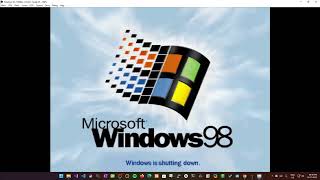 One Click installrun Windows 98 installation on Dosboxx [upl. by Peterus532]