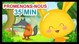 Promenonsnous dans les bois  35 min de comptines et chansons pour enfants  Titounis [upl. by Yrovi]