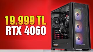 19999 TL FP ASUS RTX 4060 PC Toplama Rehberi  PCH GG10 [upl. by Nilyram609]