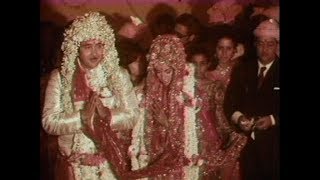 Randhir Kapoor and Babita wedding ceremony 1971  rare video Rishi Kapoor present [upl. by Enilarac56]