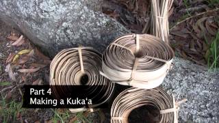 How to Prepare Lauhala for Weaving [upl. by Aneehsar]