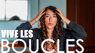 ROUTINE CHEVEUX BOUCLES AU NATUREL  Cheveux secs et bouclés [upl. by Aronal]