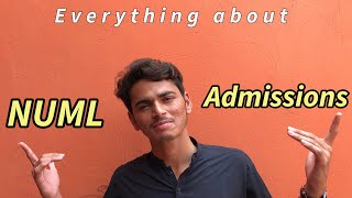 Complete Admission Process of Numl university Islamabad 2024 [upl. by Shaper614]