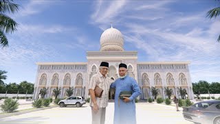 Serah Terima Bantuan Pembangunan Masjid dari Nazhir Wakaf Masjid Jami Kemukiman Lueng Bata [upl. by Aisa]