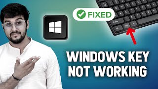 How to Fix Windows Key Not Working on Windows 1011  Windows Button Not Working on Keyboard 2023 [upl. by Allsun]