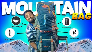 ⚡Mountain Bags Under 1000🔥 Budget Trekking Backpack  Flipkart Bags Review  Engîneer Bagwala [upl. by Neyu]