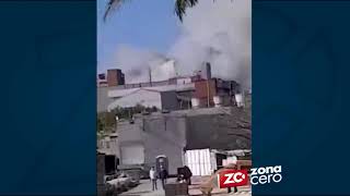 Explosión en subestación de energía en Procaps todo el personal fue evacuado [upl. by Nya88]